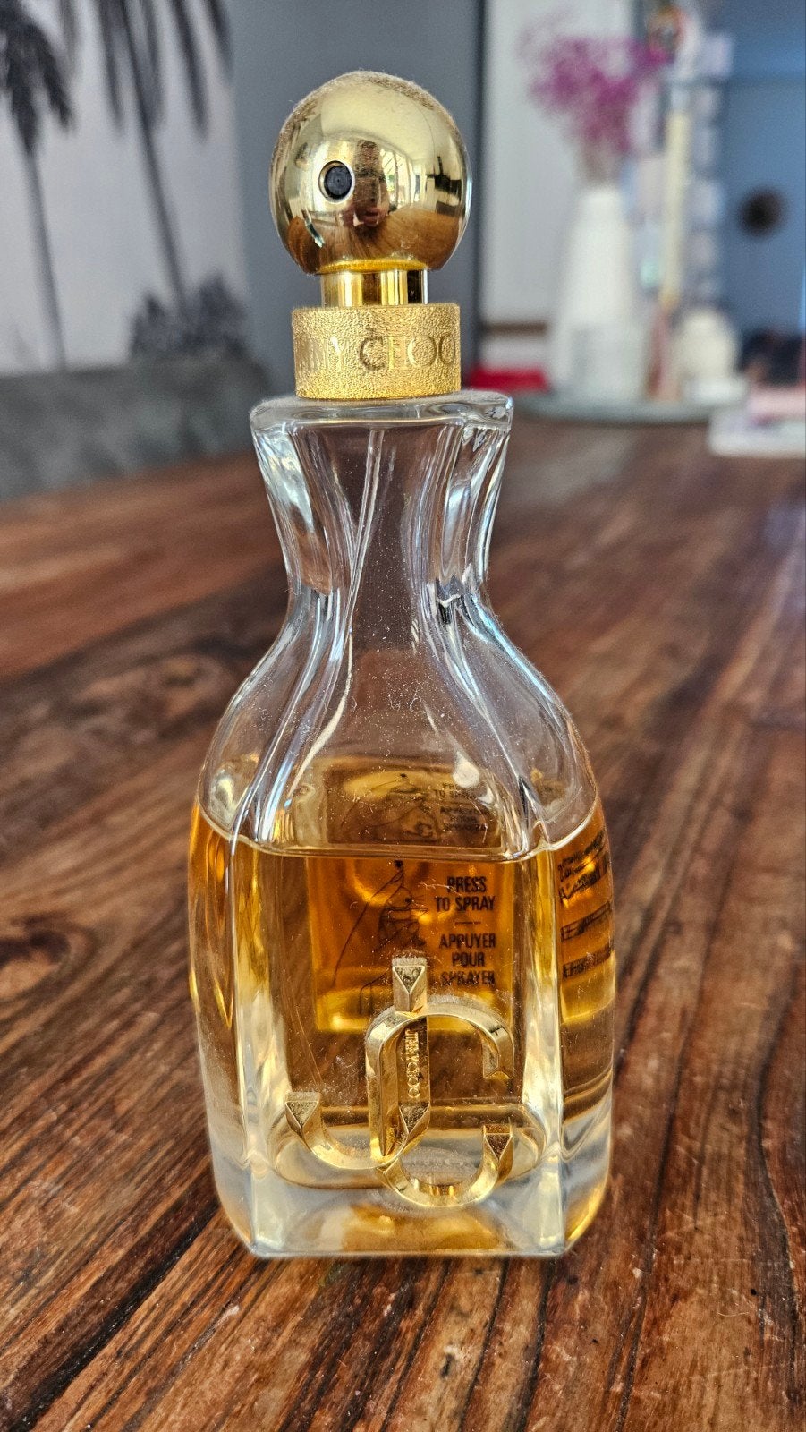 Jimmy Choo, eau de parfum, 125 ml, Verzamelen, Parfumverzamelingen, Ophalen of Verzenden, Parfumfles