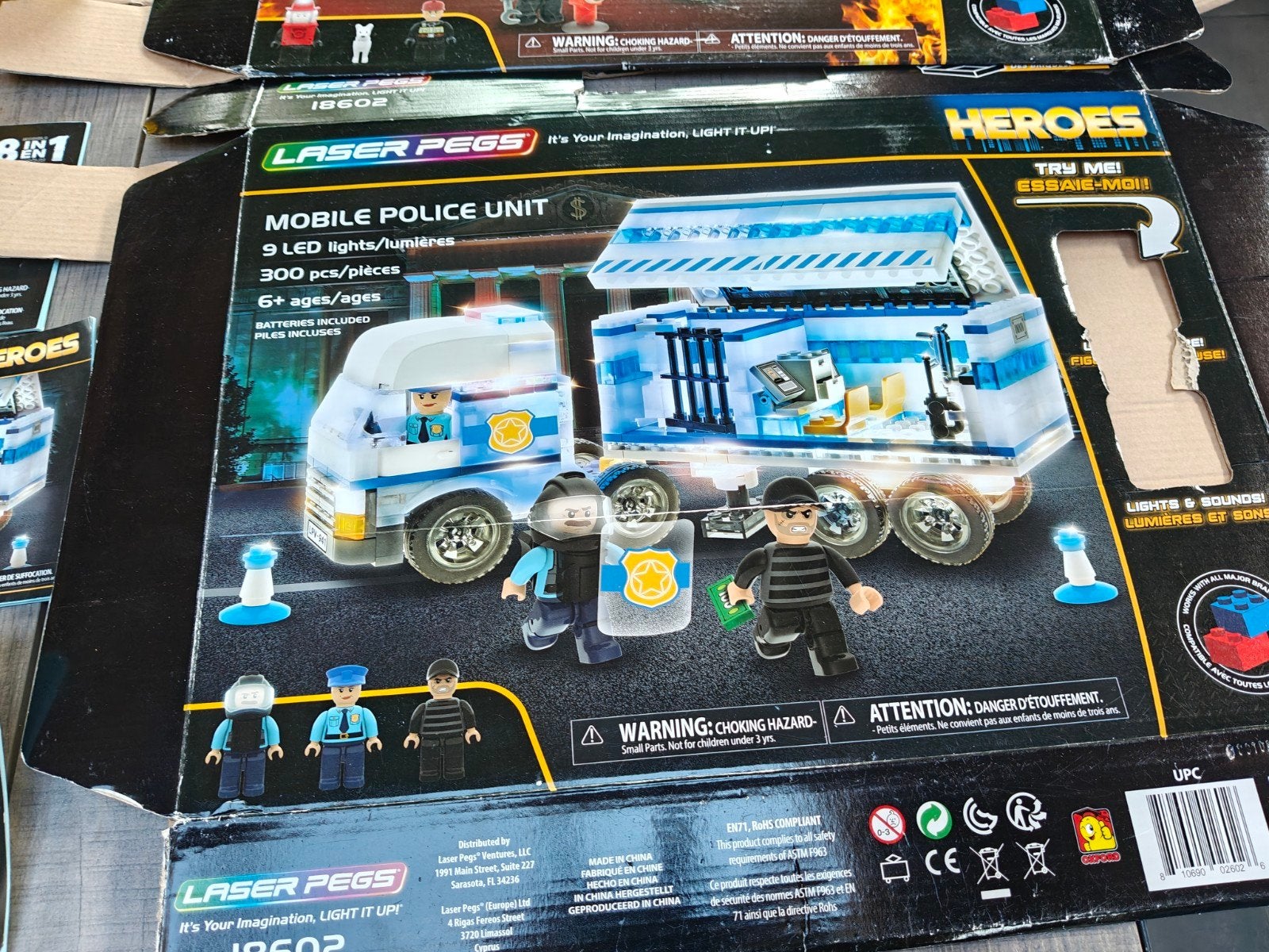 Laser Pegs Bouwsets: te combineren met lego, etc, Ophalen of Verzenden, Gebruikt, Overige merken
