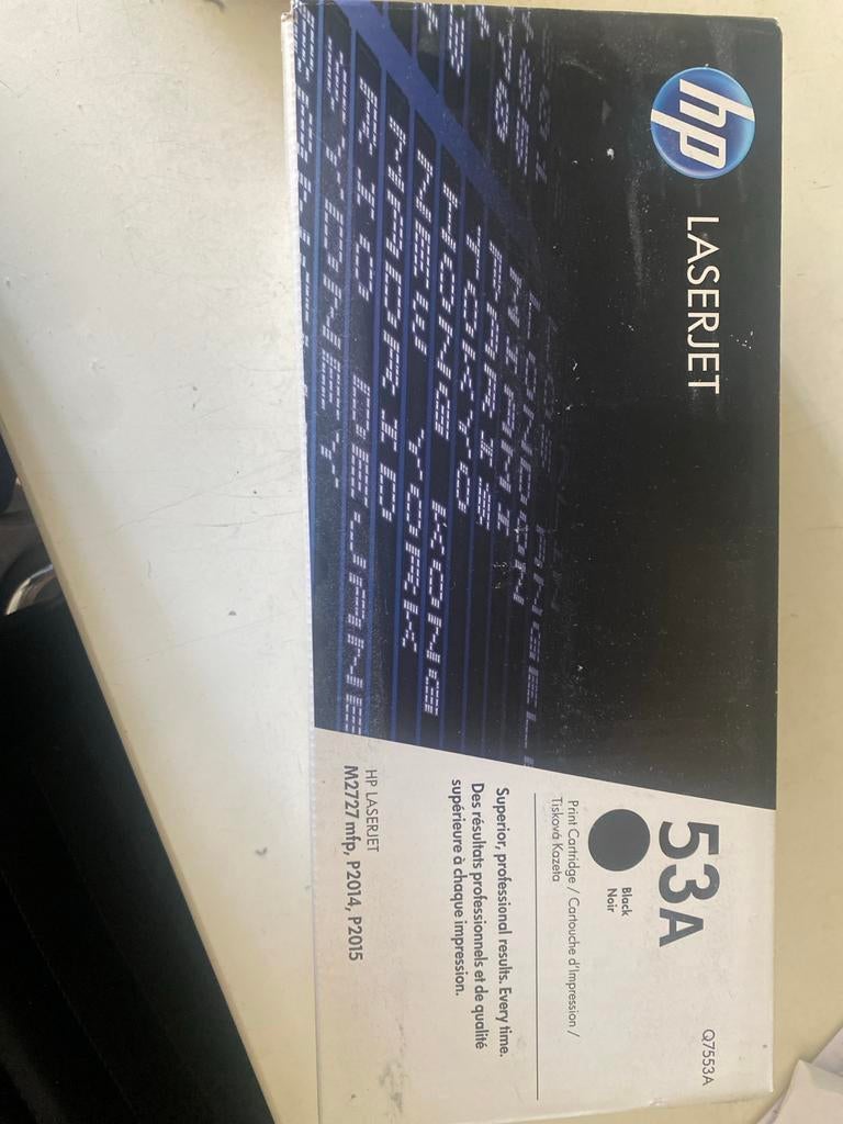 HP LaserJet 53A Q7553A Zwarte Toner Cartridge Origineel, Ophalen of Verzenden, Nieuw, Toner