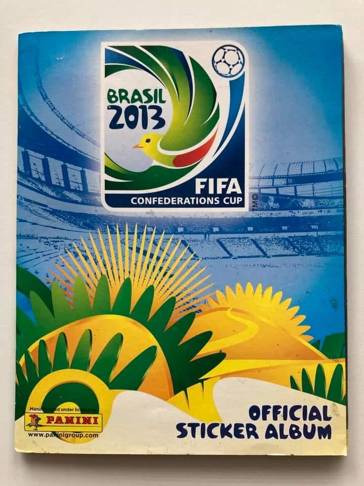 Panini Confederations Cup 2013 - Complete Album., Ophalen of Verzenden, Gebruikt, Buitenlandse clubs, Poster, Plaatje of Sticker
