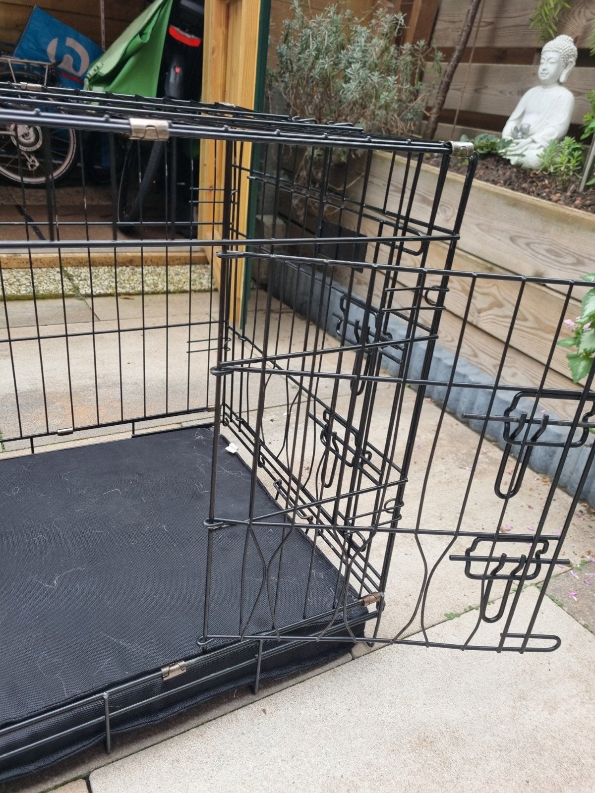 Honden bench., Dieren en Toebehoren, Ophalen, Gebruikt
