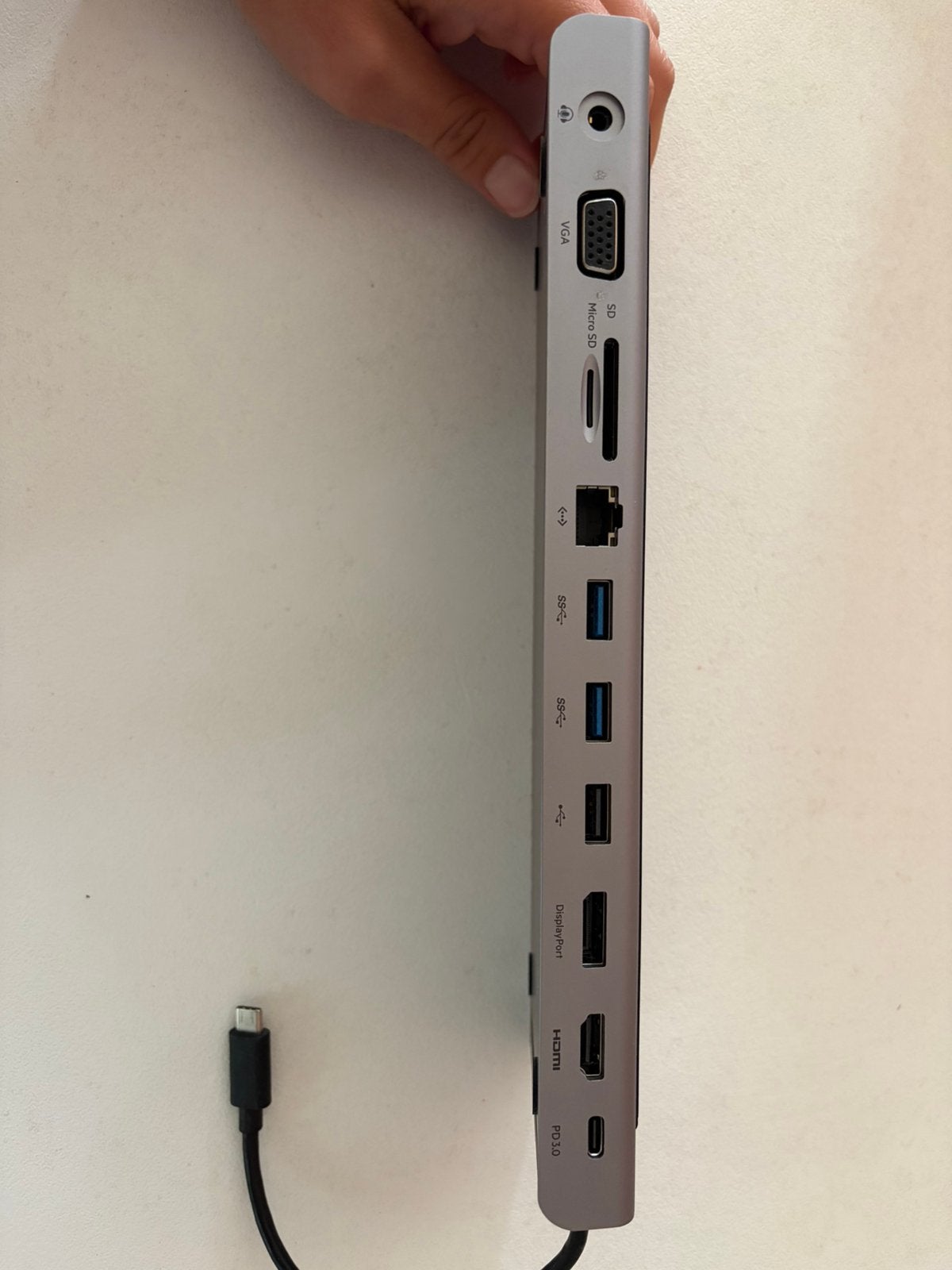Belkin USB-C 11-in-1 Multiport Docking Station, Ophalen, Zo goed als nieuw, Desktop, USB