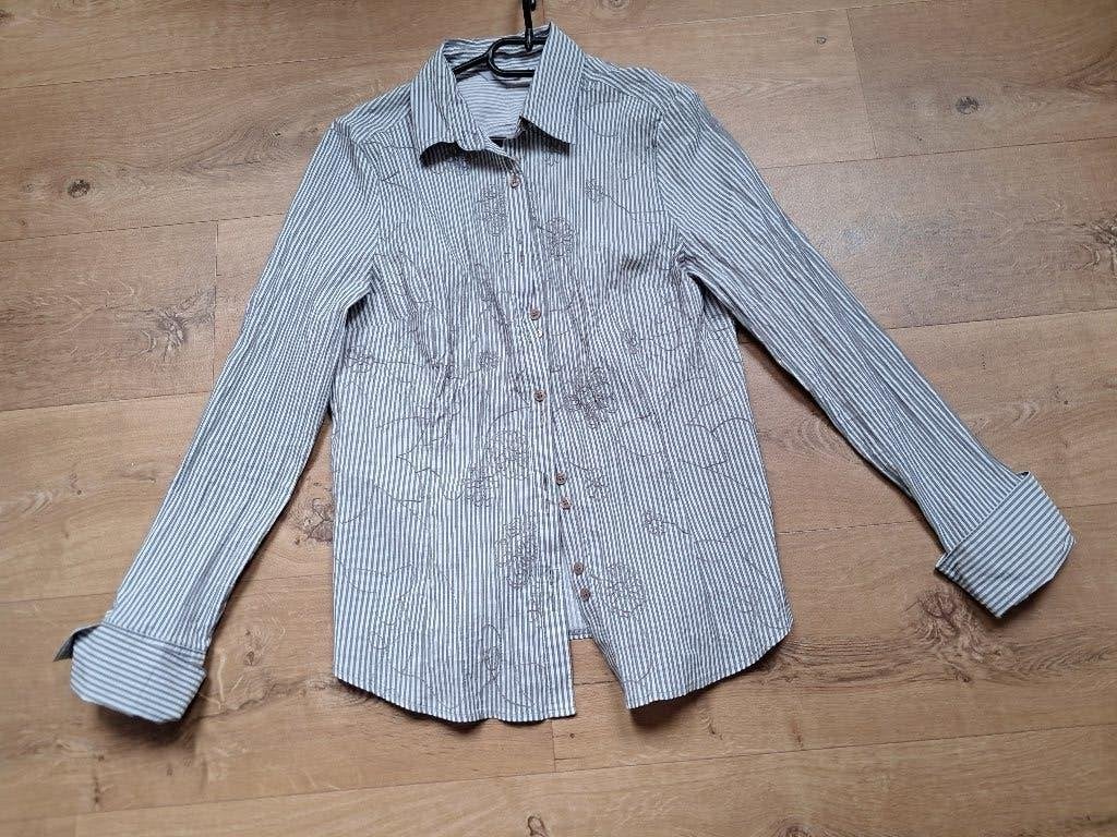 Miss Etam blouse maat 42, Ophalen of Verzenden, Zo goed als nieuw, Maat 42/44 (L), Blauw