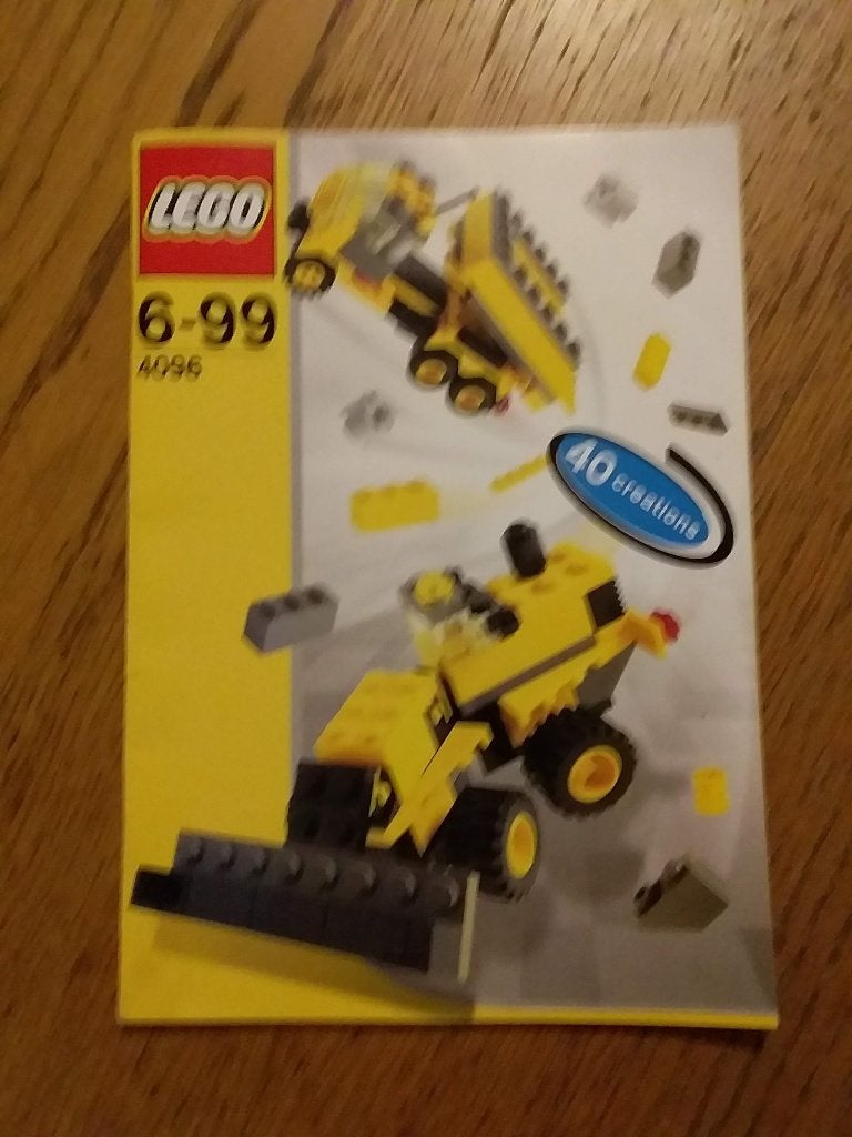 lego nr 4096 bouwboekje, Ophalen of Verzenden, Gebruikt, Lego