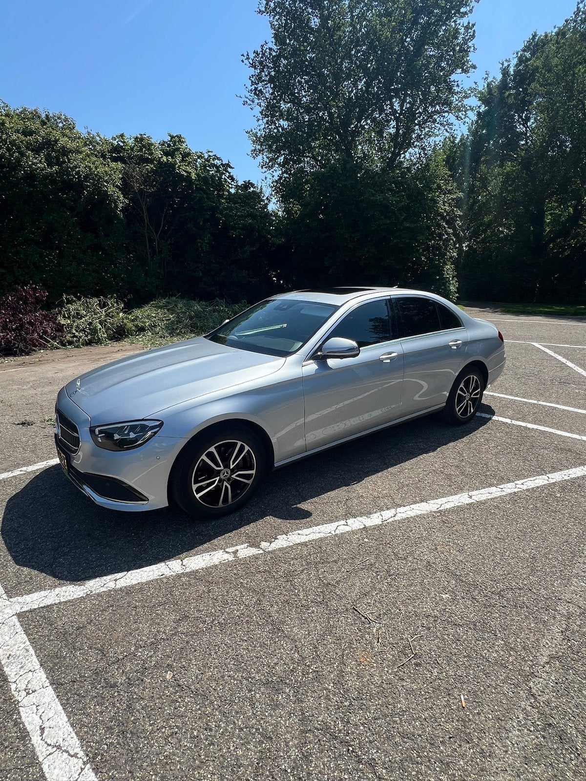 Mercedes-Benz E-Klasse E220 d 194pk 9G-TRONIC 2021 Grijs, Auto's, Automaat, Achterwielaandrijving, 194 pk, 4 cilinders