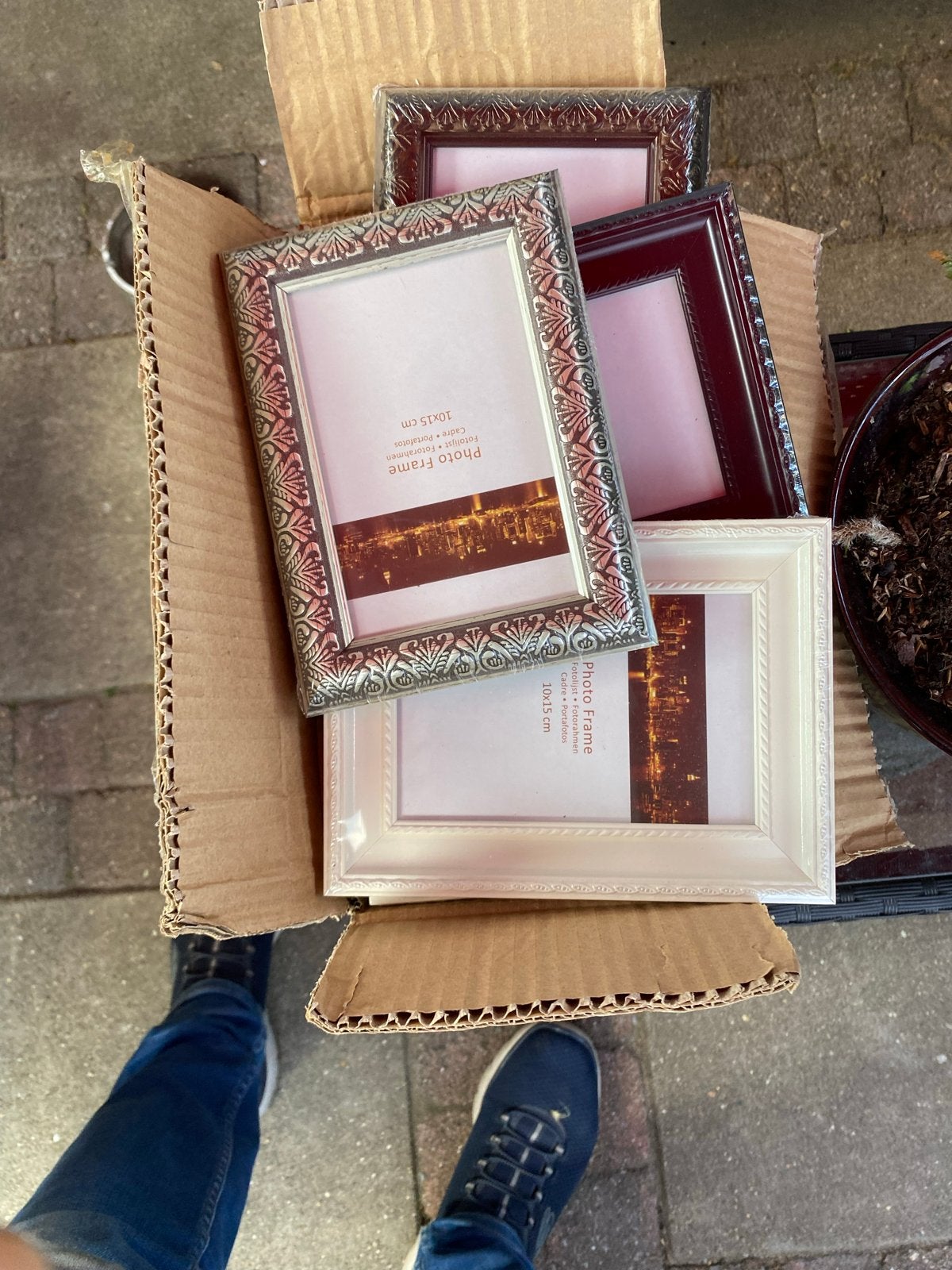 30 Nieuwe Fotolijstjes 10x15 cm - Diverse Kleuren, Kunststof, Nieuw, Ophalen of Verzenden, Fotolijst