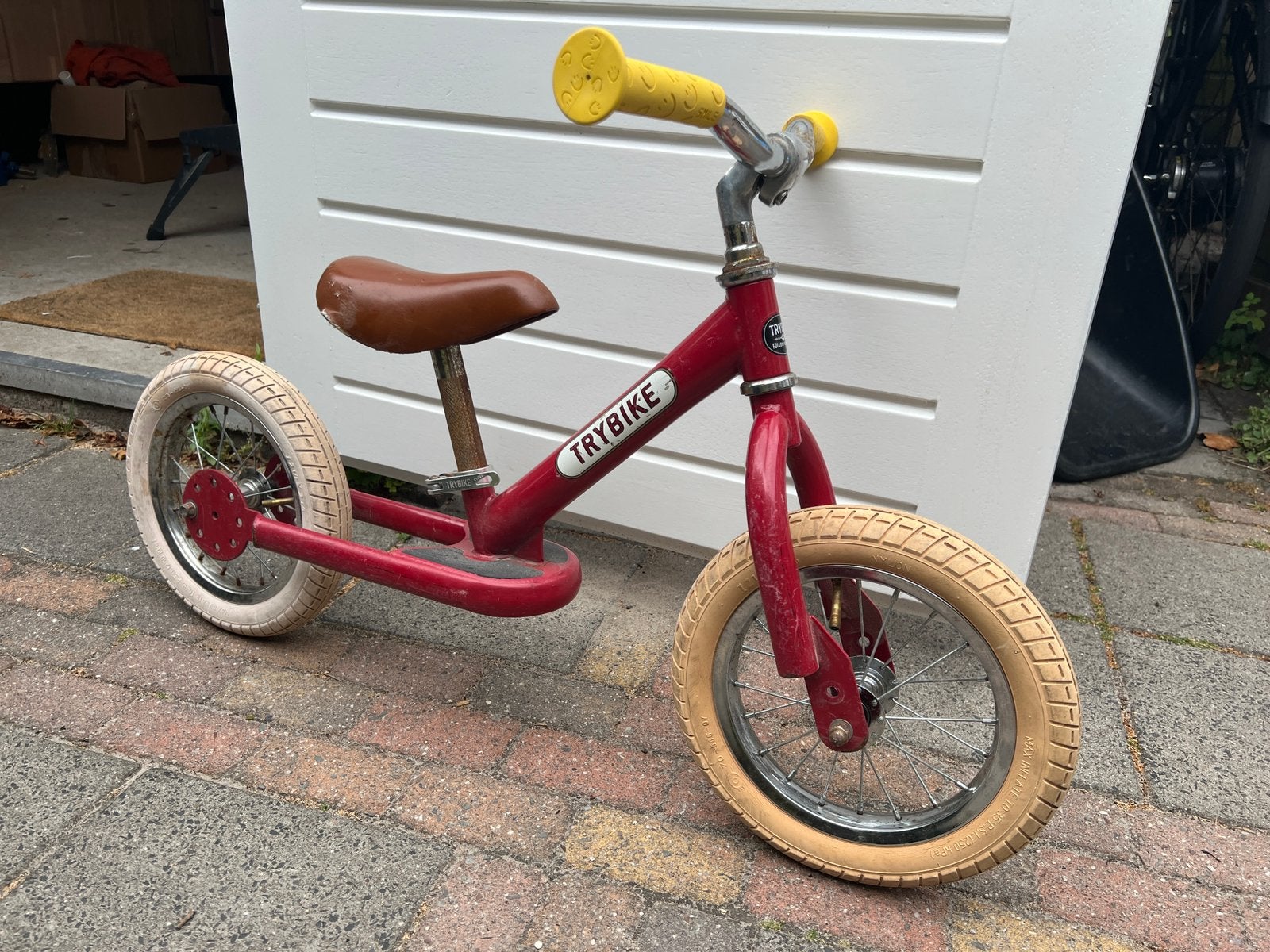 Trybike 2 in 1 loopfiets, Kinderen en Baby's, Speelgoed | Buiten | Voertuigen en Loopfietsen, Ophalen, Gebruikt, Loopfiets