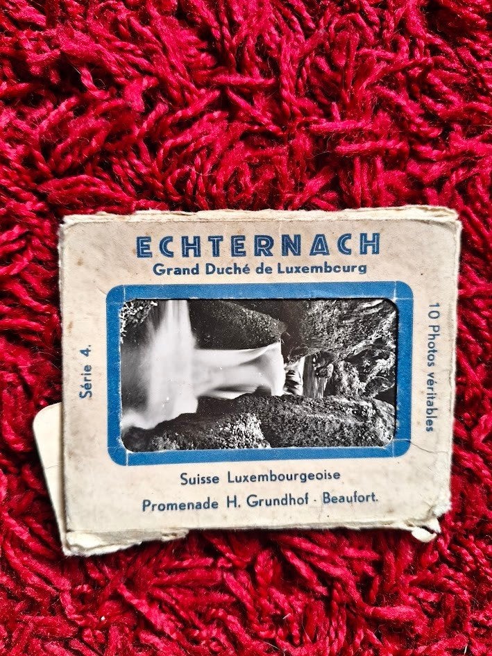 Fotoboekje Echternach (Luxemburg) serie 4, Gebruikt, Foto, Voor 1940, Buitenland
