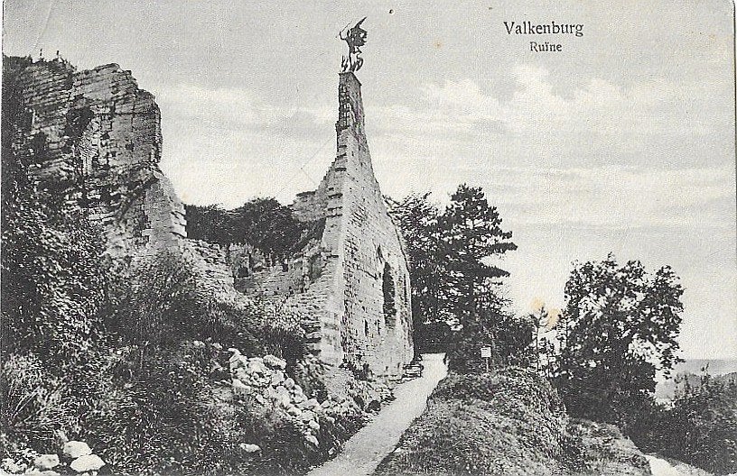 AK Valkenburg - Ruïne, Verzenden, 1920 tot 1940, Gelopen, Limburg