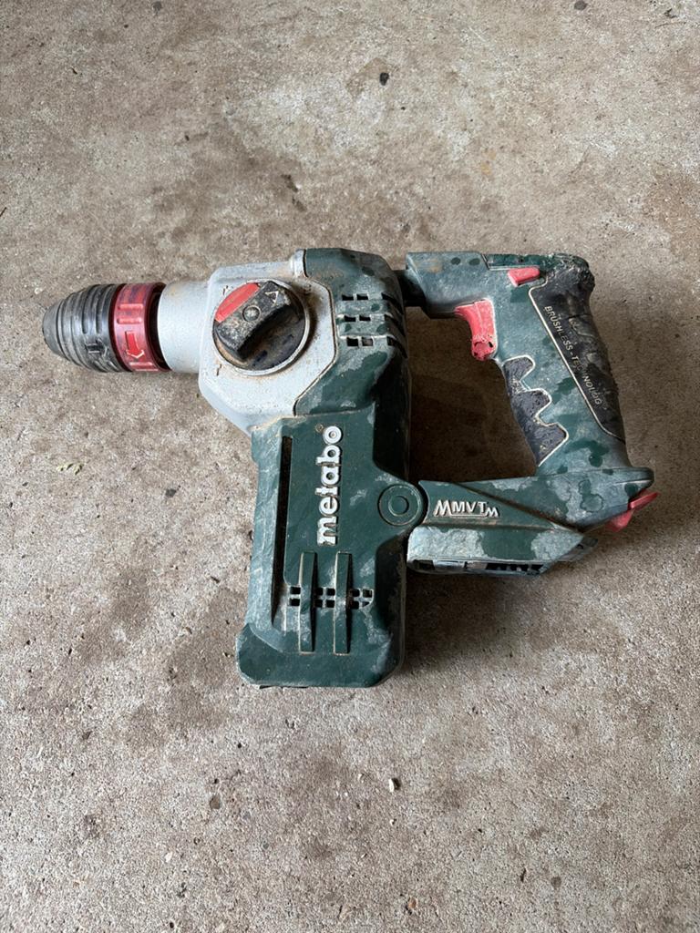 Metabo Boorhamer KHA 18 LTX BL 24 Quick - Defect/Onderdelen, Gebruikt, Boor- en/of Breekhamer, Ophalen of Verzenden, Minder dan 400 watt