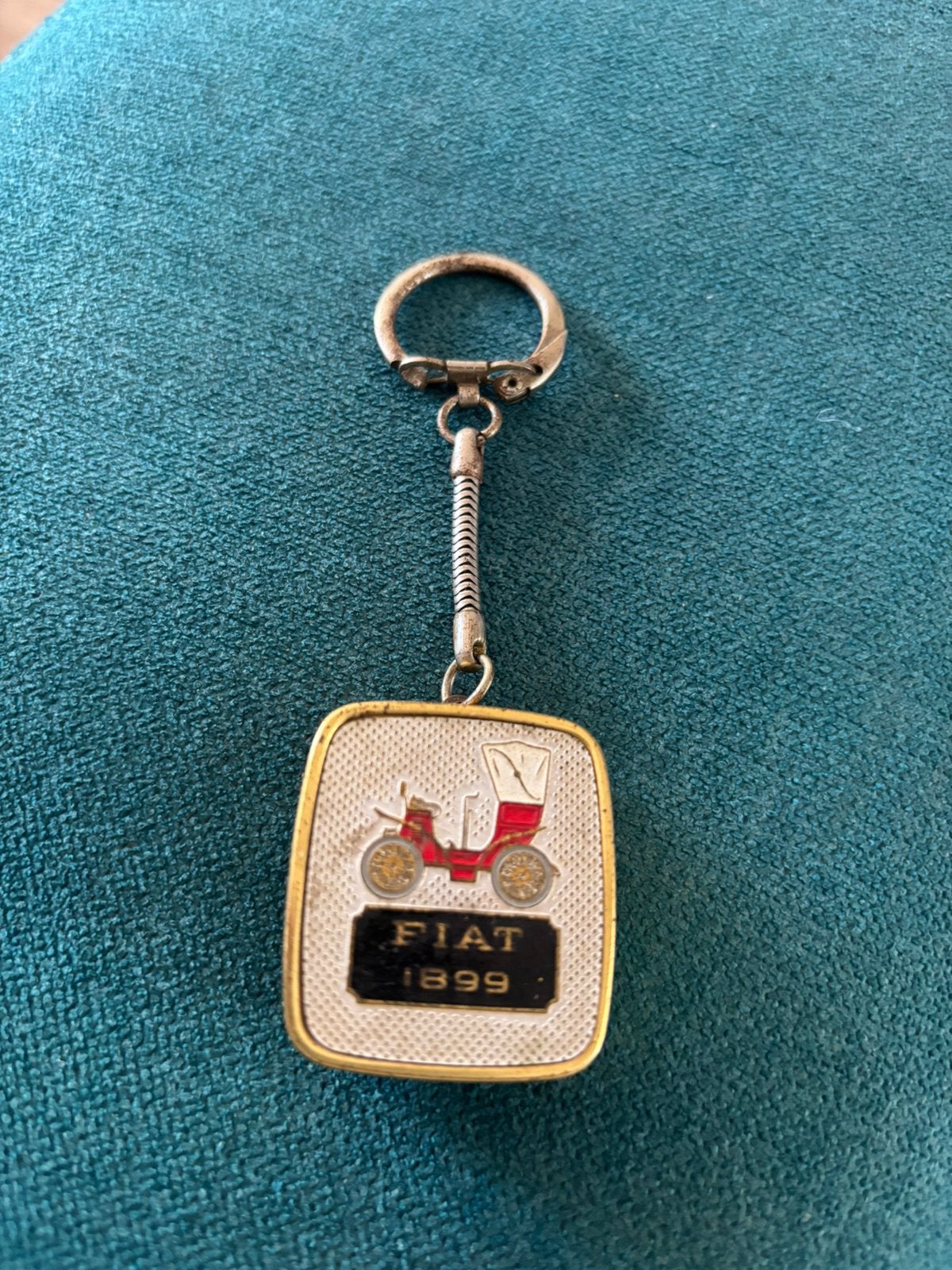 Fiat muziek sleutelhanger, Verzamelen, Ophalen of Verzenden, Gebruikt, Merk