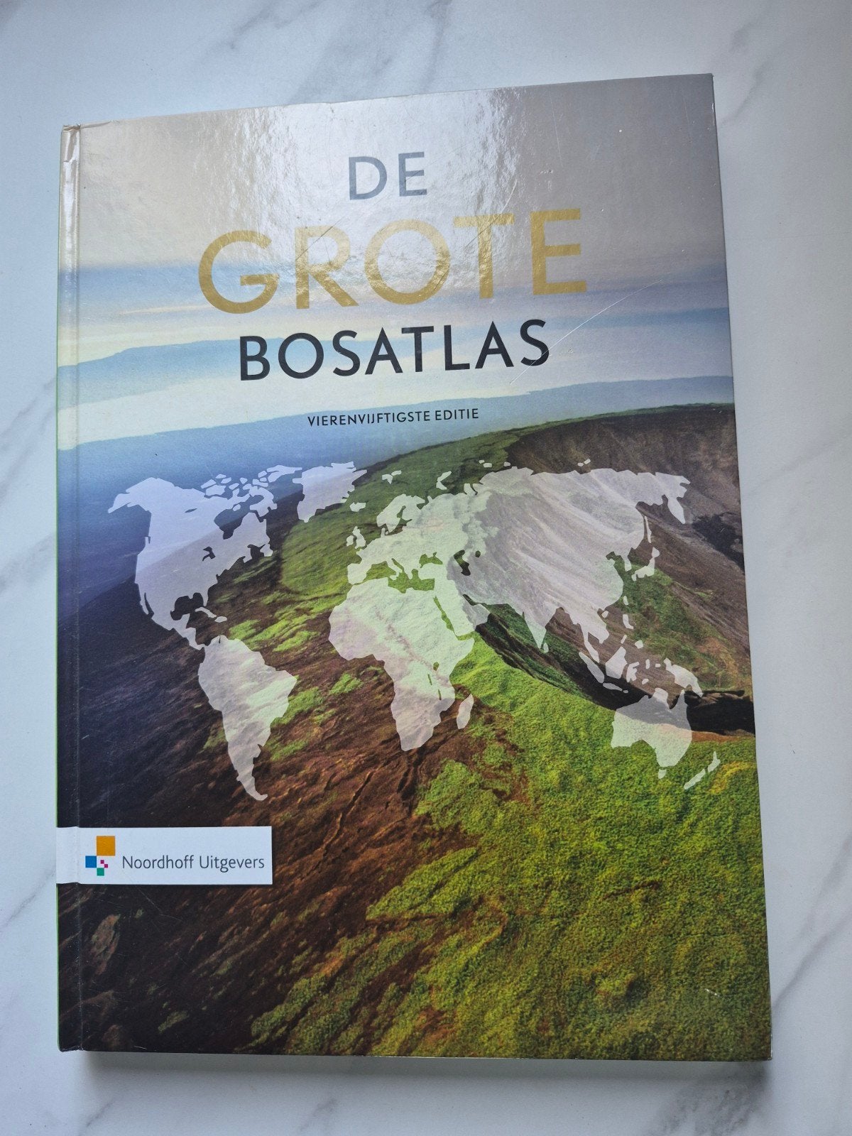 De Grote Bosatlas - Vierenvijfste Editie, Boeken, Bosatlas, 2000 tot heden, Ophalen of Verzenden, Zo goed als nieuw