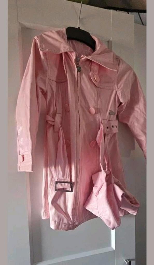 Mooi roze jas met hoed maat 104, Ophalen of Verzenden, Zo goed als nieuw, Meisje, Jas