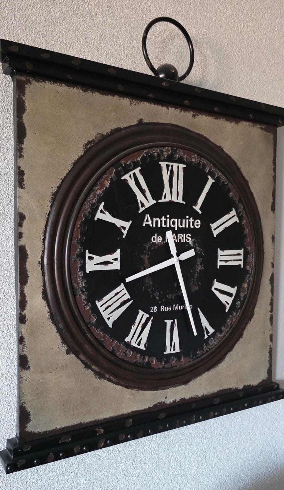 mooie klok, Ophalen, Zo goed als nieuw, Analoog, Wandklok