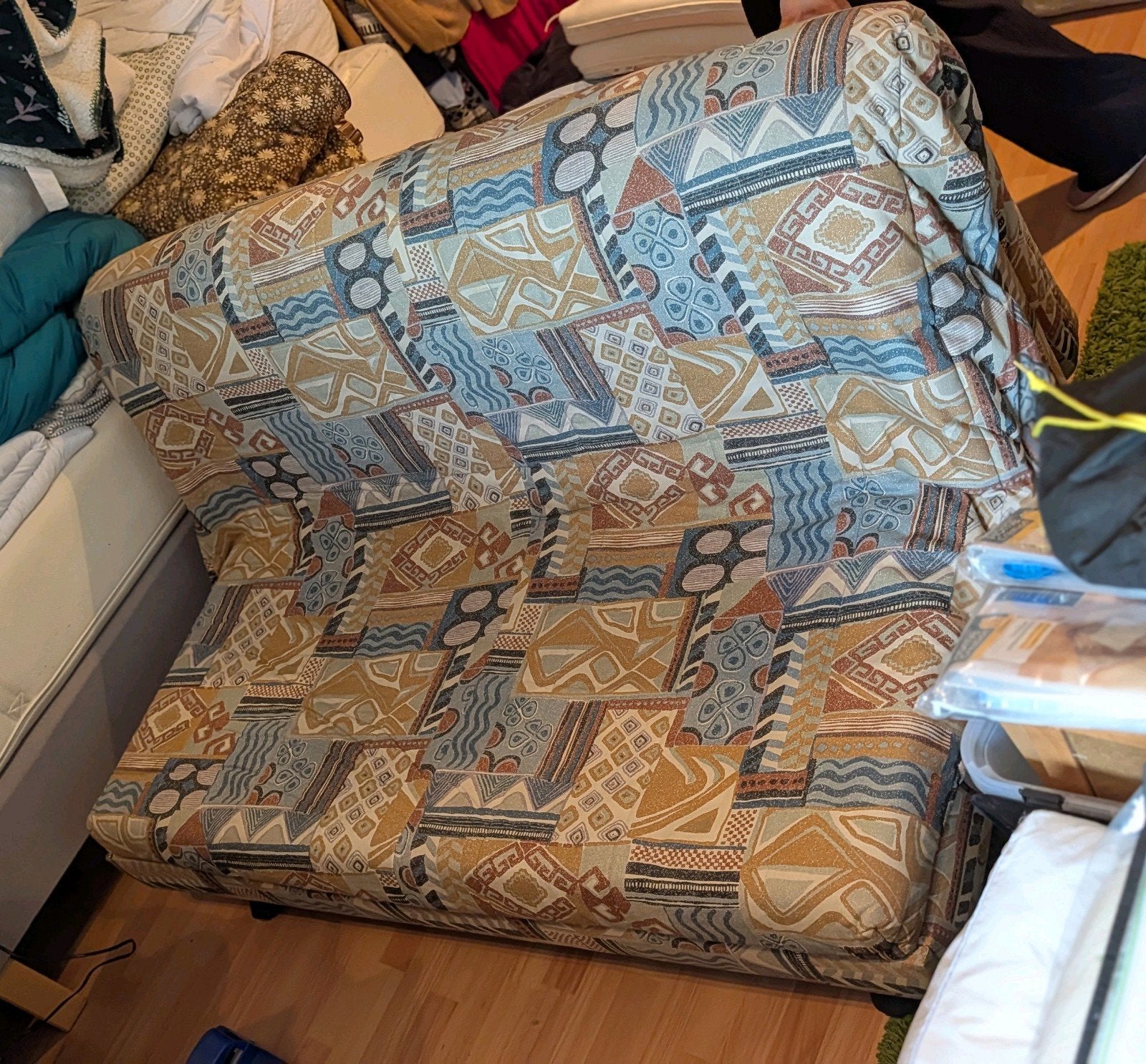 Slaapbank / Opklapbed - ikea lyckele serie, Ophalen, Gebruikt, Tweepersoons, 140 cm