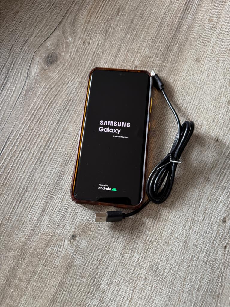 Samsung Galaxy S21 Ultra 5G - Gebruikt met barst, Telecommunicatie, Mobiele telefoons | Samsung, Ophalen, Gebruikt, Zwart, Touchscreen