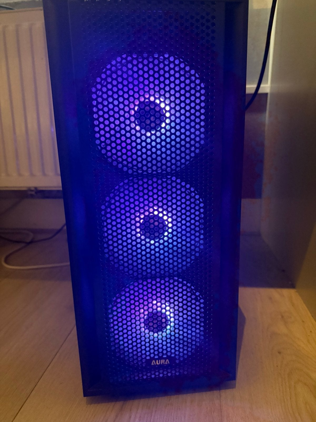 Ryzen 7 en RX580 gaming pc+monitor, Ophalen, 32 GB, Zo goed als nieuw, Gaming
