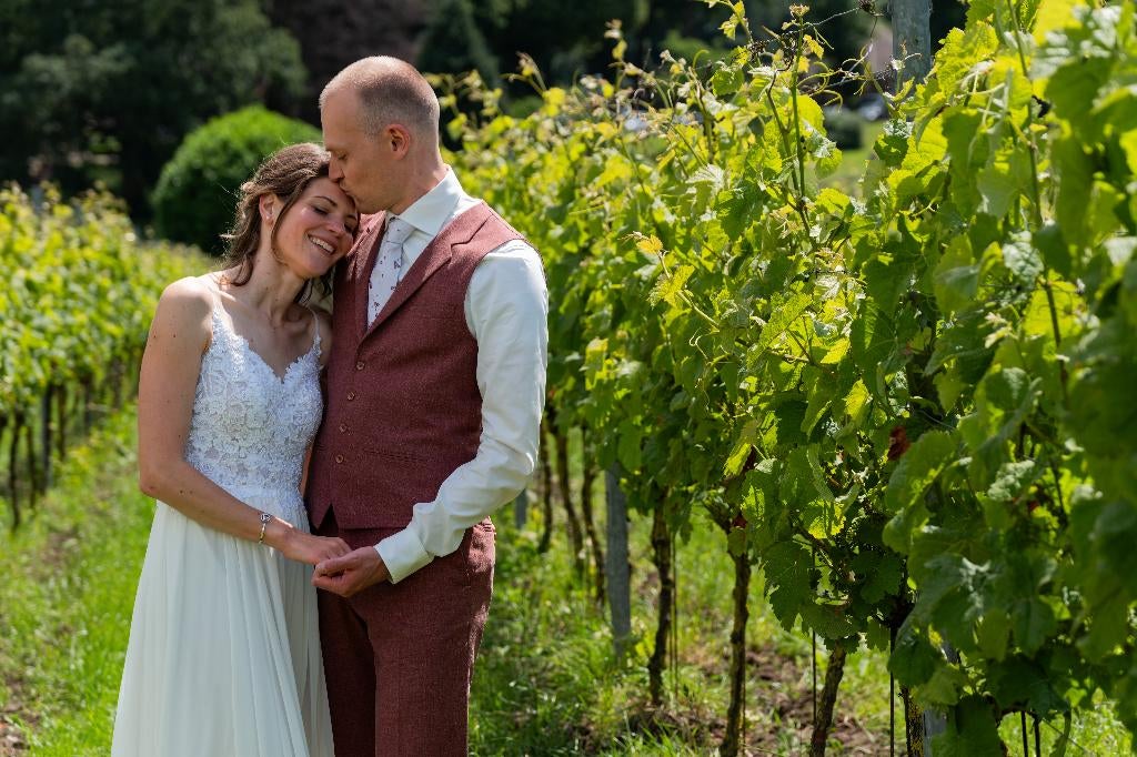 Stella York Trouwjurk maat 38, Ophalen, Trouwjurk, Wit, Zo goed als nieuw