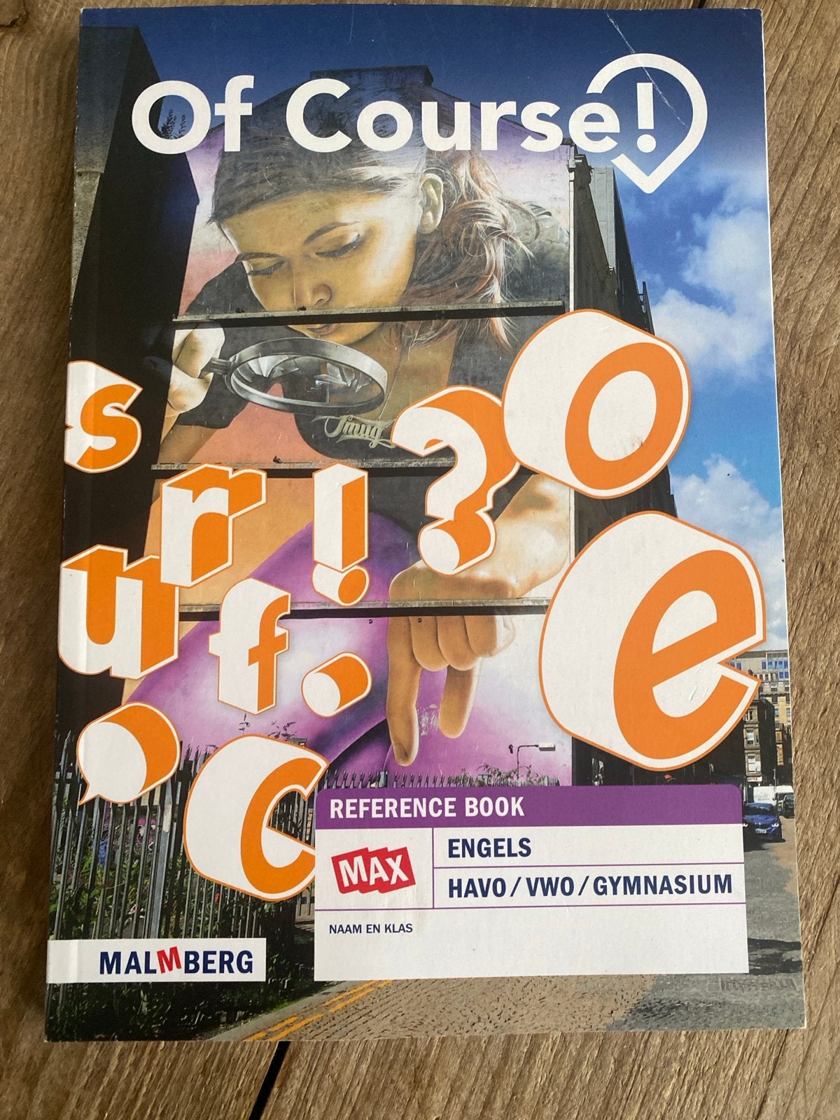 Of Course! MAX Engels HAVO/VWO/Gymnasium Reference Boek, Ophalen of Verzenden, Zo goed als nieuw, HAVO, Engels