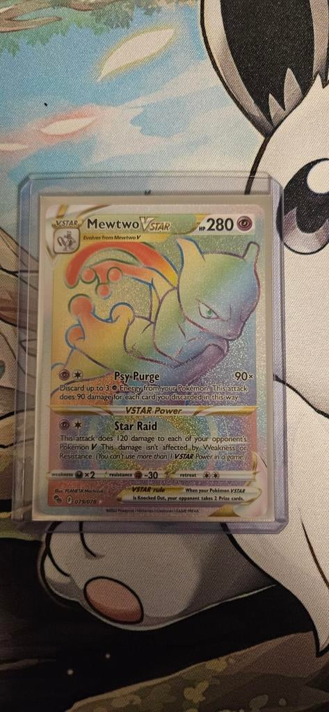 Mewtwo VSTAR Pokémon kaart 079/078, Ophalen of Verzenden