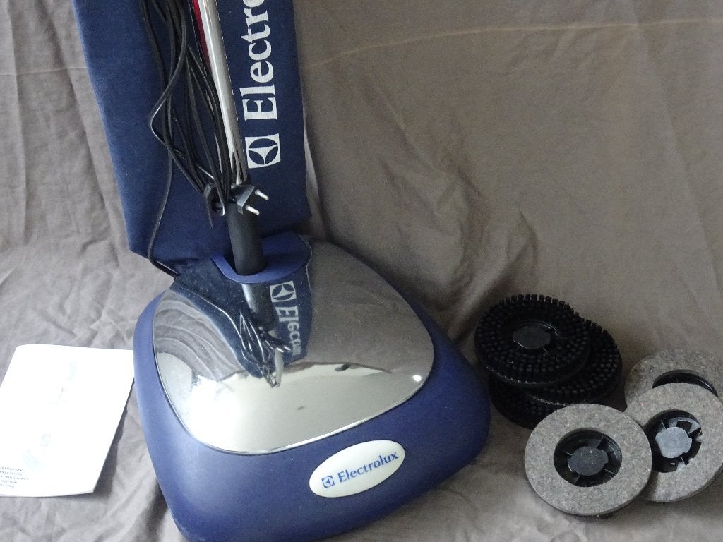 Electrolux boenmachine parket houten vloer + extra borstels, Ophalen of Verzenden, Zo goed als nieuw, Overige typen