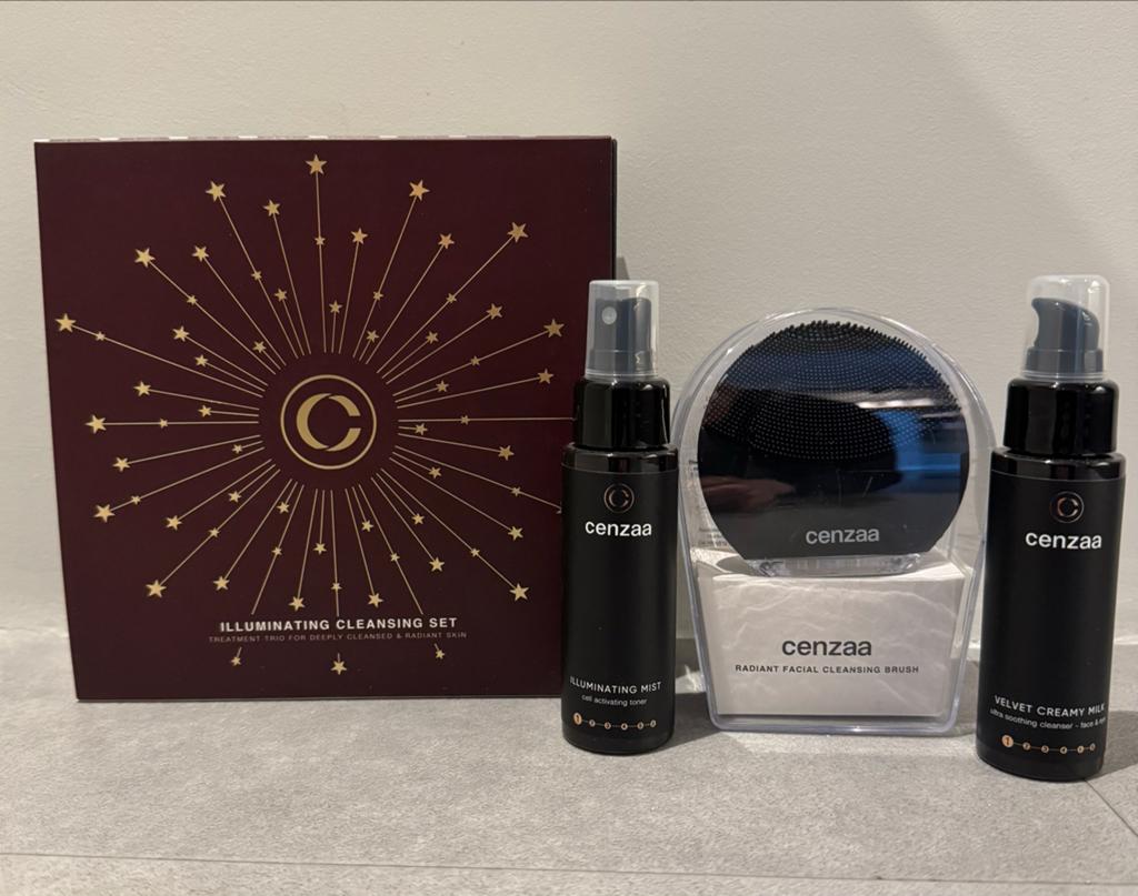 Cenzaa Illuminating Cleansing Set, Sieraden, Tassen en Uiterlijk, Uiterlijk | Gezichtsverzorging, Verzenden, Nieuw, Gehele gezicht