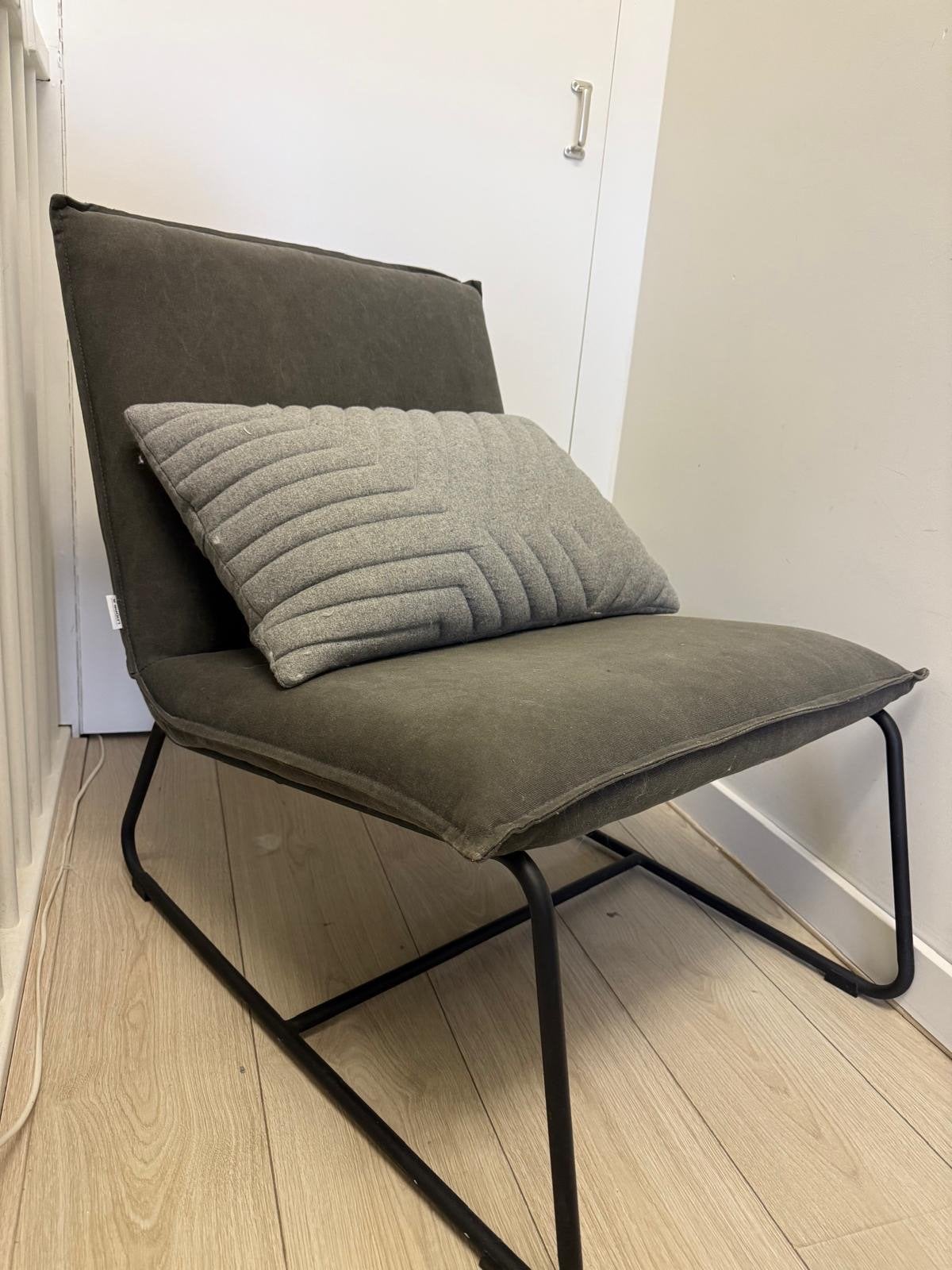 Mooie fauteuil Loods 5 in goede conditie, Ophalen, 75 tot 100 cm, Zo goed als nieuw, Stof