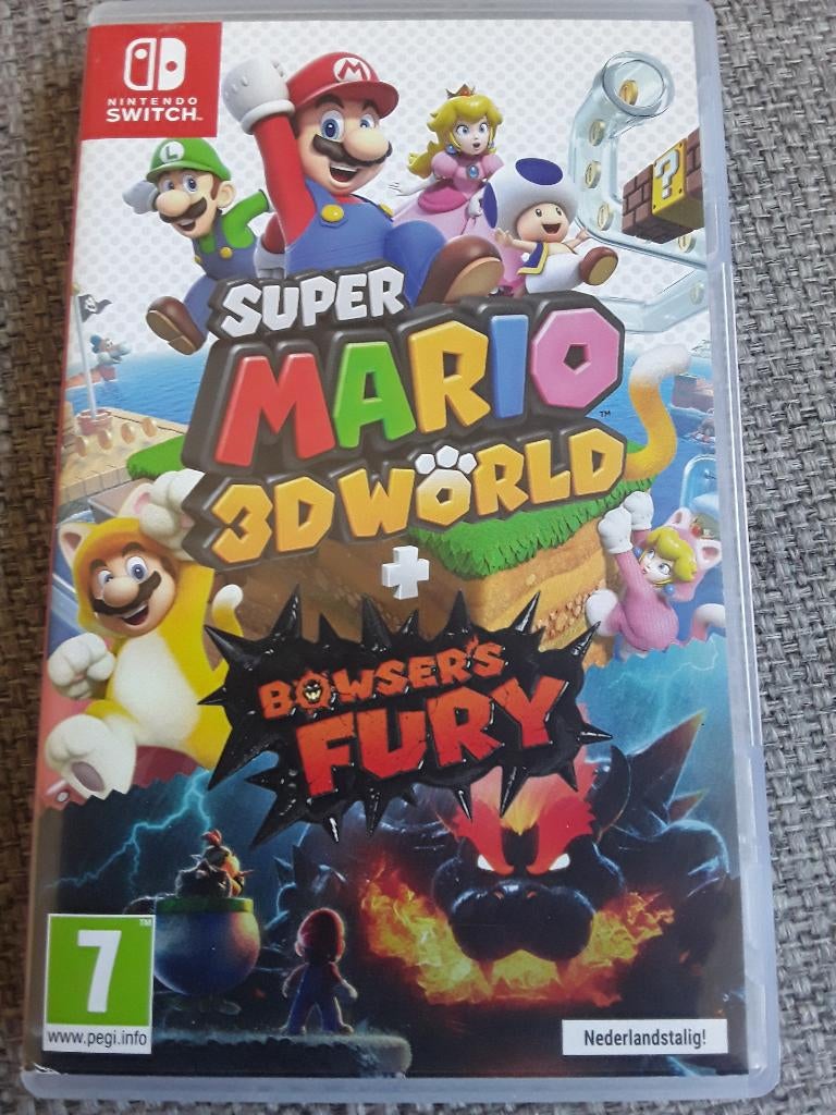 Nintendo Switch Game Super Mario 3D World + Bowser's Fury, Avontuur en Actie, Online, Ophalen of Verzenden, Zo goed als nieuw