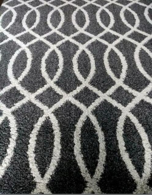 Grijs/beige vloerkleed, Ophalen, Gebruikt, 150 tot 200 cm, 200 cm of meer