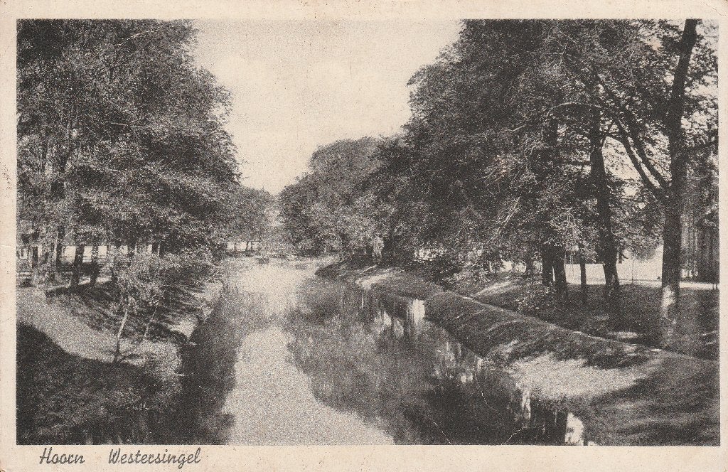 HOORN 20er jaren WESTERSINGEL, Ophalen of Verzenden, Voor 1920, Ongelopen, Noord-Holland