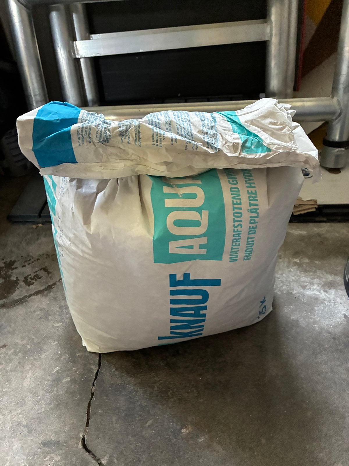 Aquastuc gipspleister ca. 16kg, Overige materialen, Zo goed als nieuw, Minder dan 5 m², Ophalen