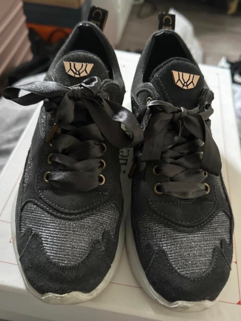 Mercer Amsterdam sneakers maat 37, Ophalen of Verzenden, Gedragen, Zwart, Sneakers of Gympen