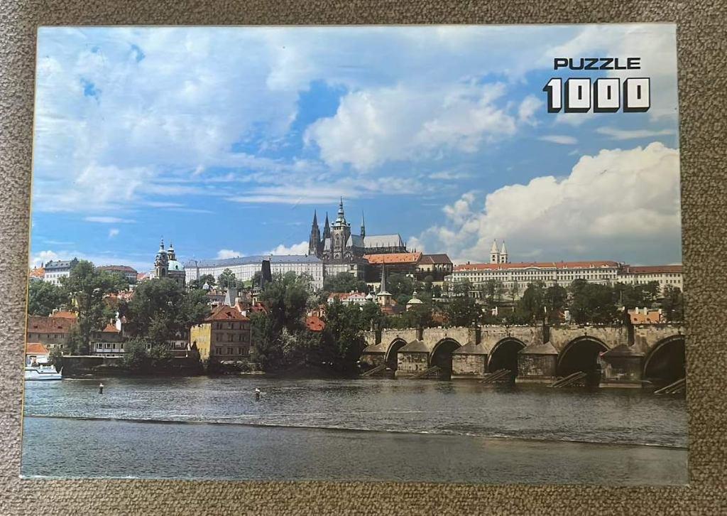 Puzzel 1000 stukjes, Ophalen of Verzenden, 500 t/m 1500 stukjes, Gebruikt, Legpuzzel