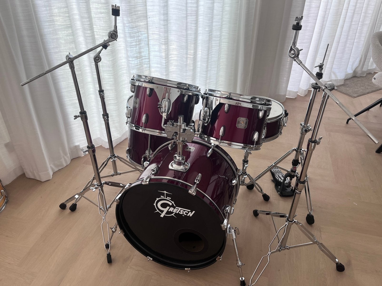 Drumstel Gretsch vroege Catalina, Ophalen of Verzenden, Zo goed als nieuw, Drums of Percussie