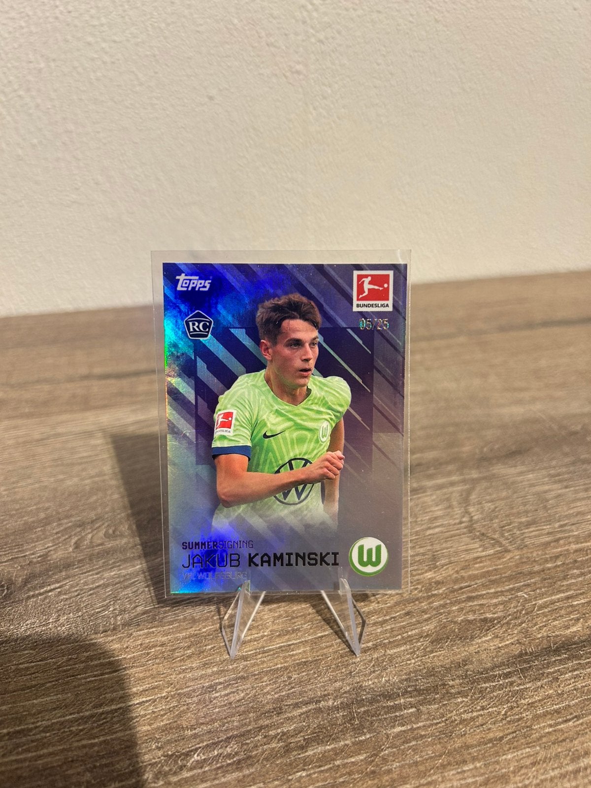 Jakub Kaminski 2021-22 Topps Bundesliga /25 RC Rookie, Ophalen of Verzenden, Zo goed als nieuw, Plaatje