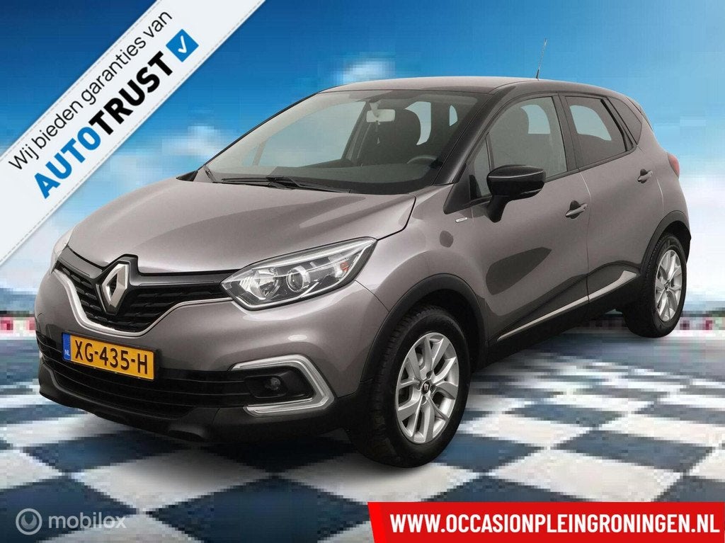 Renault Captur 0.9 TCe Limited, Auto's, Renault, Voorwielaandrijving, 898 cc, Stof, Gebruikt