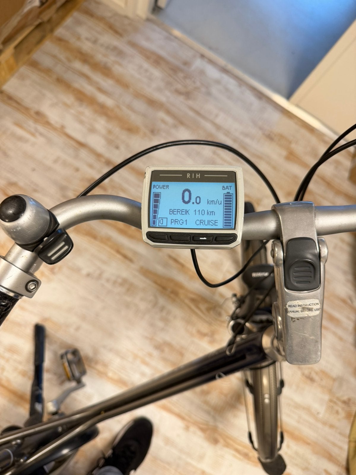 RIH Omega E-bike Elektrische Fiets 53cm 504Wh + nieuwe lader, Overige merken, P, P, P