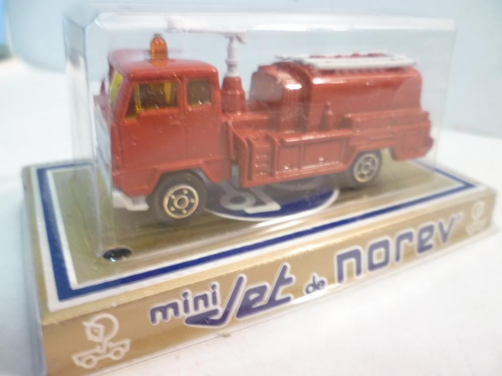 Norev 434 MiniJet Volvo Pompiers Brandweer 1:87 modelauto., Hobby en Vrije tijd, Ophalen of Verzenden, Nieuw, Bus of Vrachtwagen