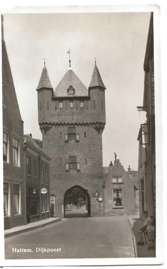 Jt25-157   Hattem, Verzenden, 1940 tot 1960, Gelopen, Gelderland