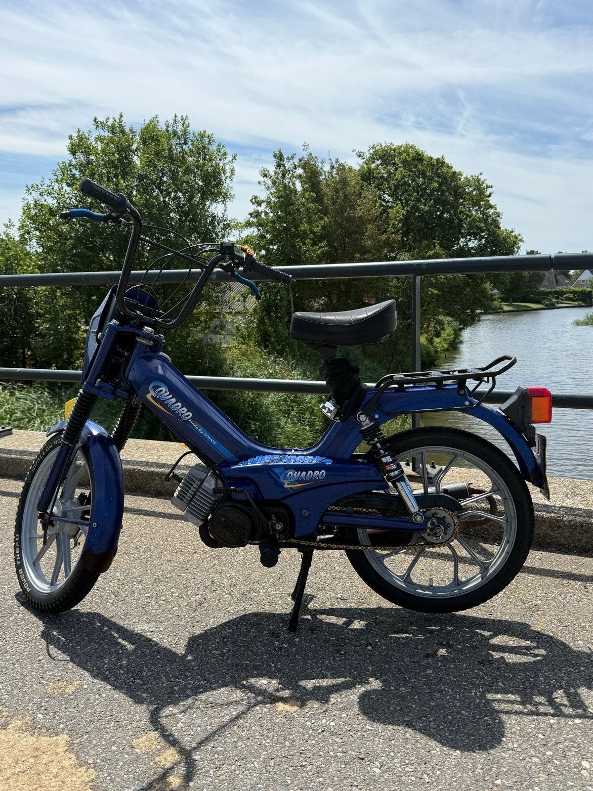 Tomos Quadro geel kenteken, 65cc, Ophalen, Gebruikt, Quadro