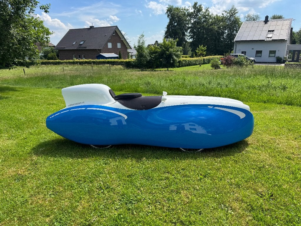 Velomobiel Quattrovelo, Fietsen en Brommers, Fietsen | Ligfietsen, Ophalen, Gebruikt, Overige merken