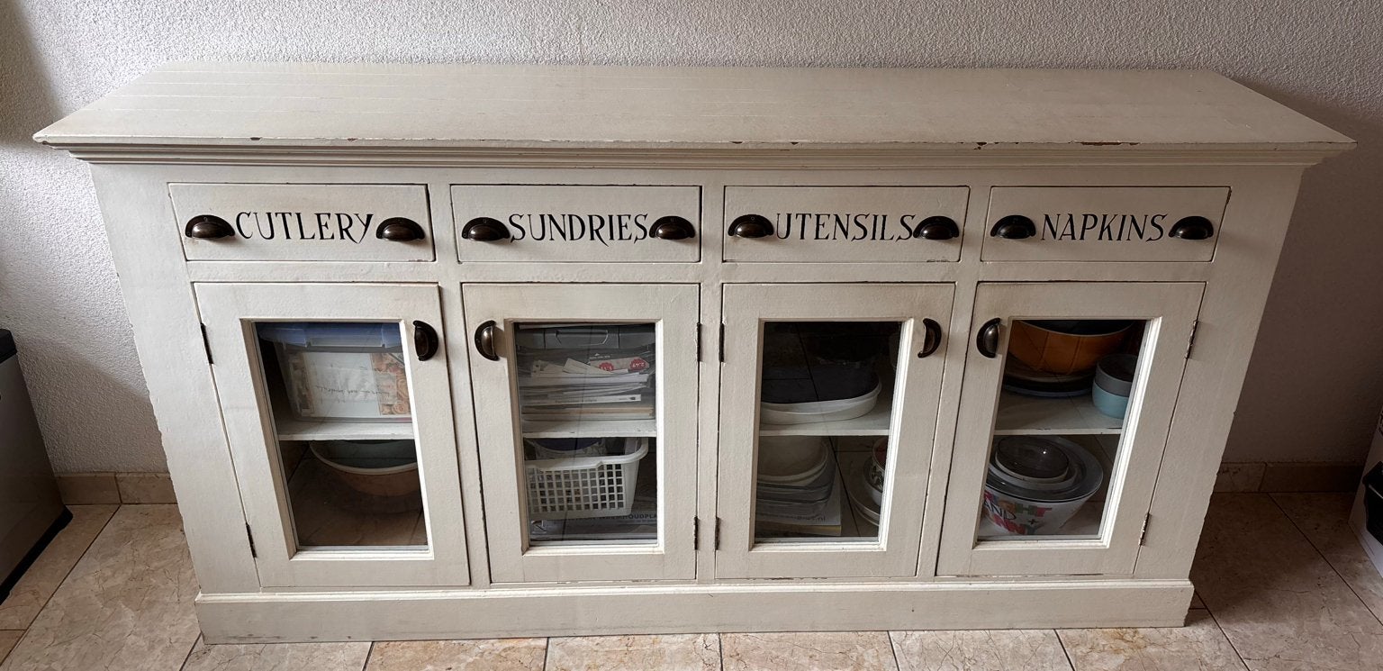 Dressoir, Huis en Inrichting, Ophalen, Gebruikt, Met deur(en), 150 tot 200 cm