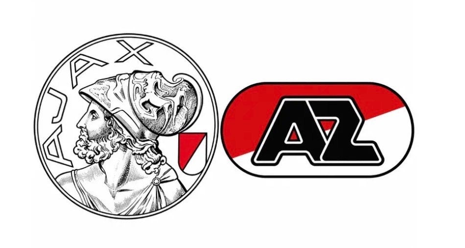 Ajax - AZ • 3 kaarten • vak 420 • Bieden, Losse kaart, Drie personen of meer, Oktober