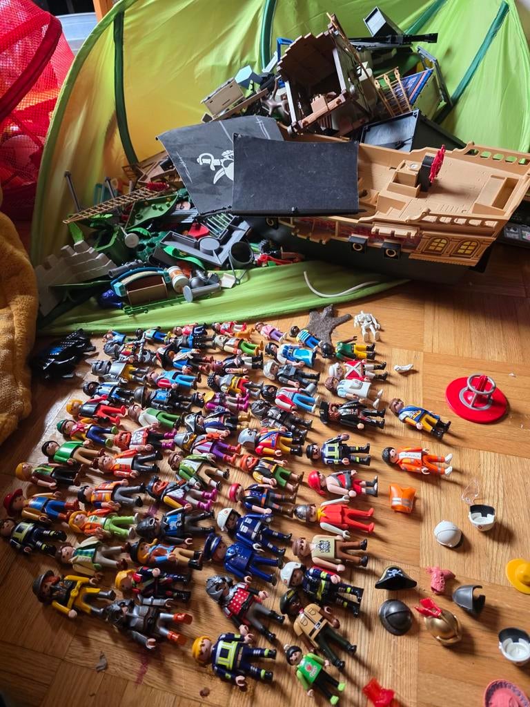 Grote Playmobile collectie, Kinderen en Baby's, Speelgoed | Playmobil, Ophalen, Gebruikt