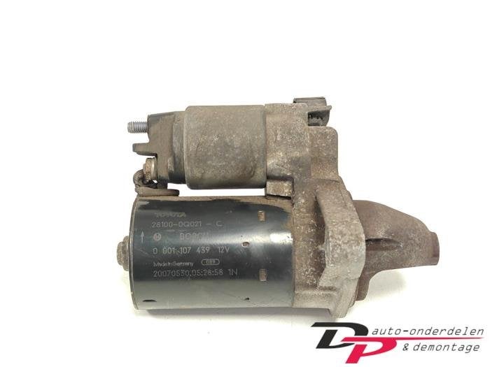 Startmotor van een Peugeot 107, Gebruikt, -, -, Ophalen of Verzenden