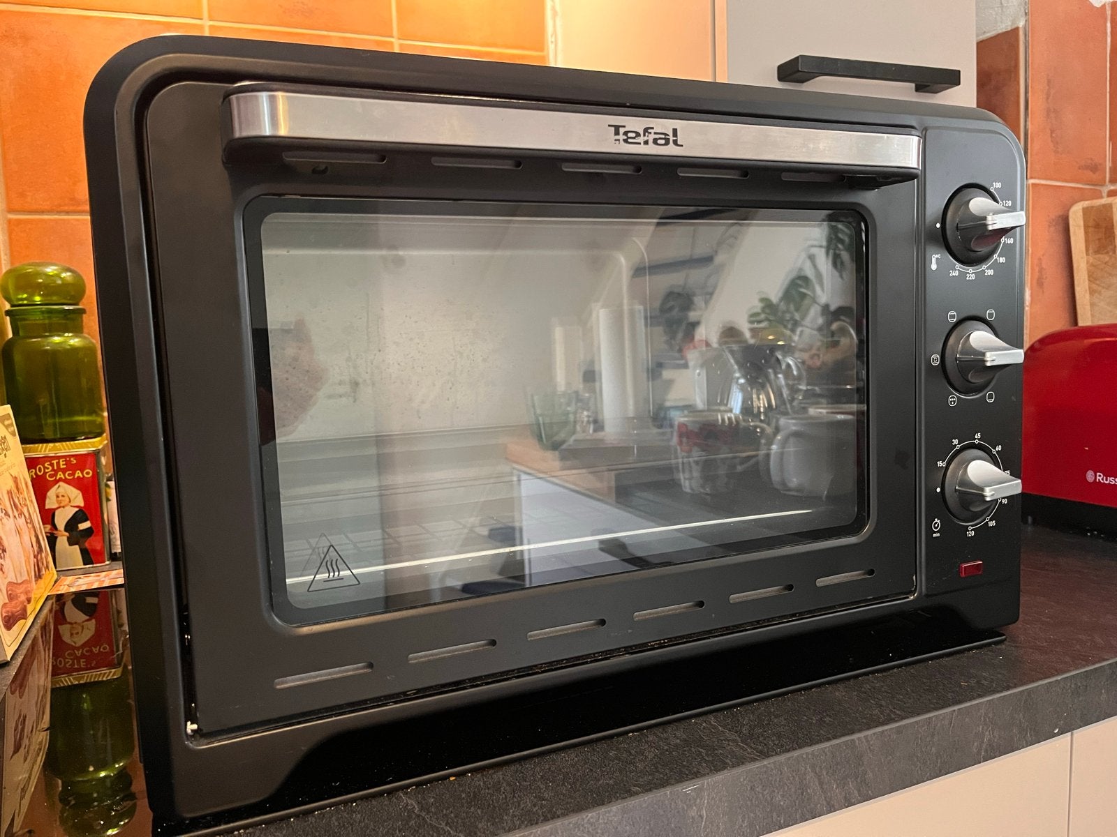 TEFAL grill-oven OF4648 Optimo 33 L, Witgoed en Apparatuur, Ophalen, Minder dan 45 cm, Gebruikt, Minder dan 45 cm