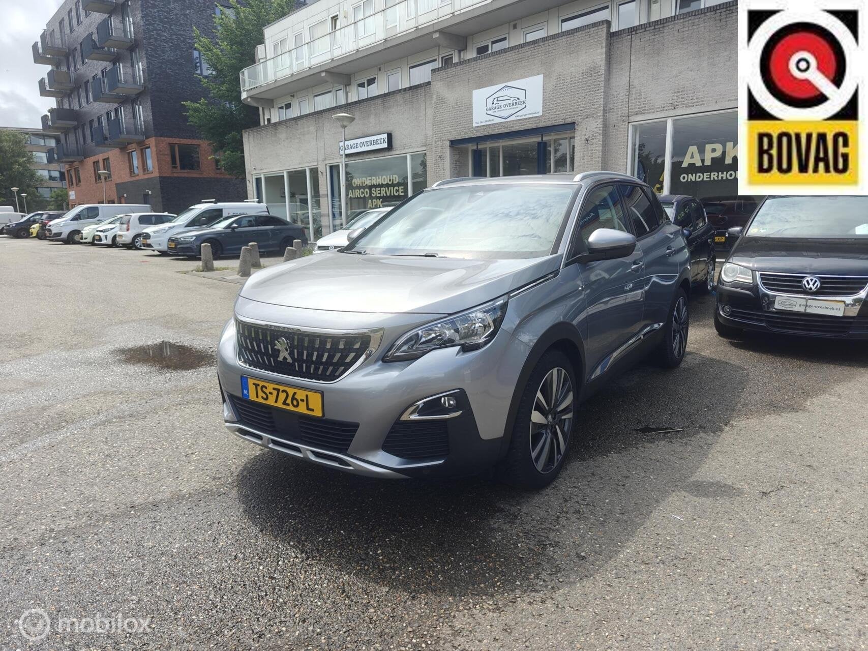 Peugeot 3008 1.2 ALLURE 2018 360 CAM/CRUISE/PDC/NAVI/TRKHAAK, Auto's, Voorwielaandrijving, Gebruikt, 1199 cc, Parkeersensor