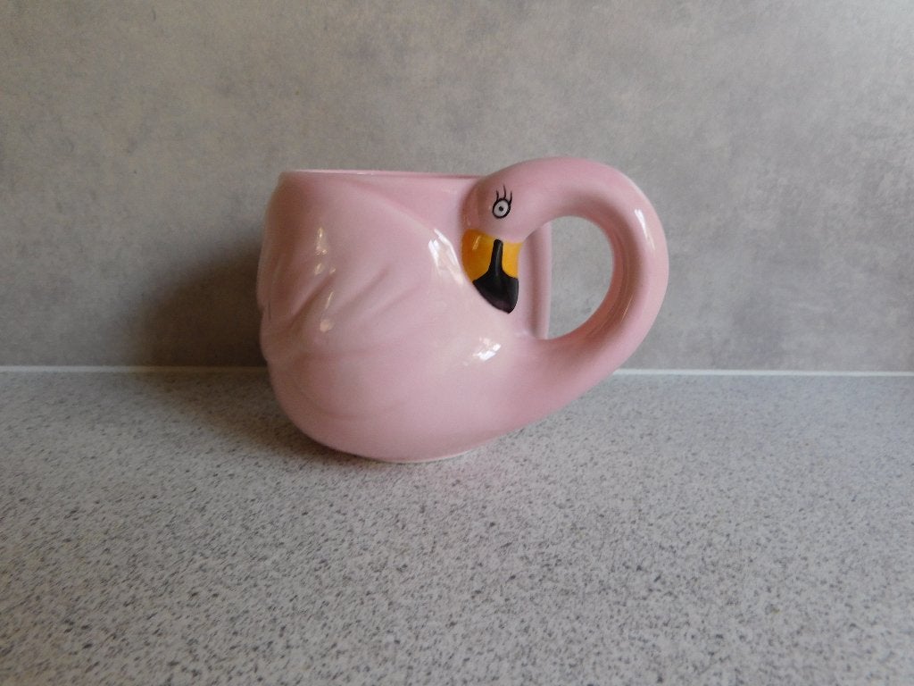 Mok 200 ml. Blond Paradise Flamingo Roze Blond Amsterdam, Zo goed als nieuw, Overige stijlen, Aardewerk, Blond Amsterdam