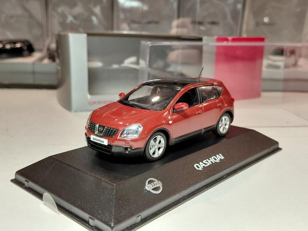 Nissan Qashqai mk1 (J10) 2006-2013 rood 1/43 J-collection, Hobby en Vrije tijd, Modelauto's | 1:43, Ophalen of Verzenden, Zo goed als nieuw