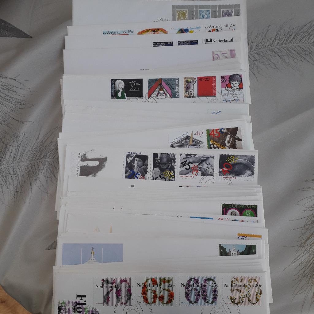 fdc, Verzenden, Gestempeld